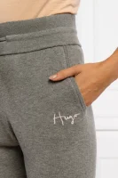 De lână pantaloni de trening Sajita | Regular Fit HUGO 	gri	